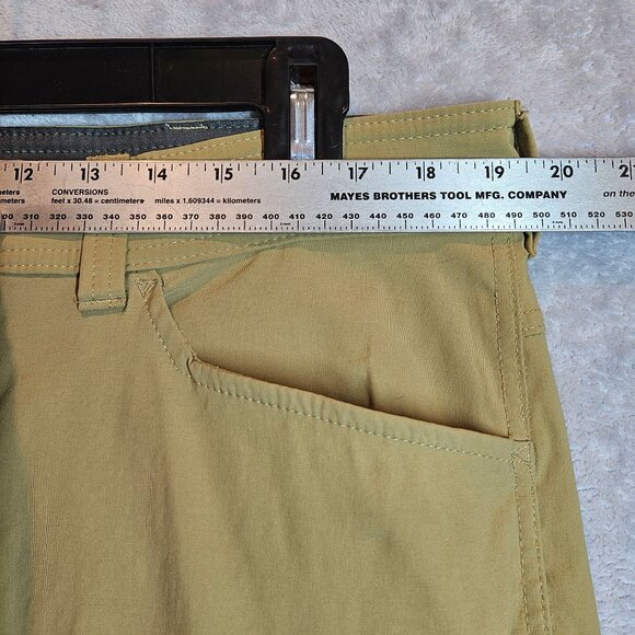 Eddie Bauer Mens First Ascent Guide Pro Pants 38 x 30 Cargo Hiking Khaki Tan - Picture 5 of 15